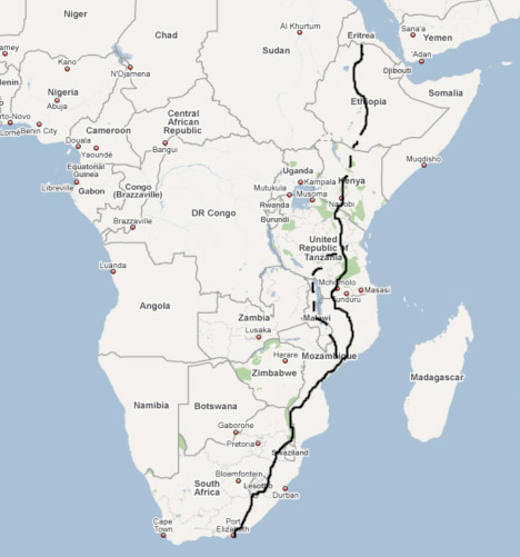 africa route